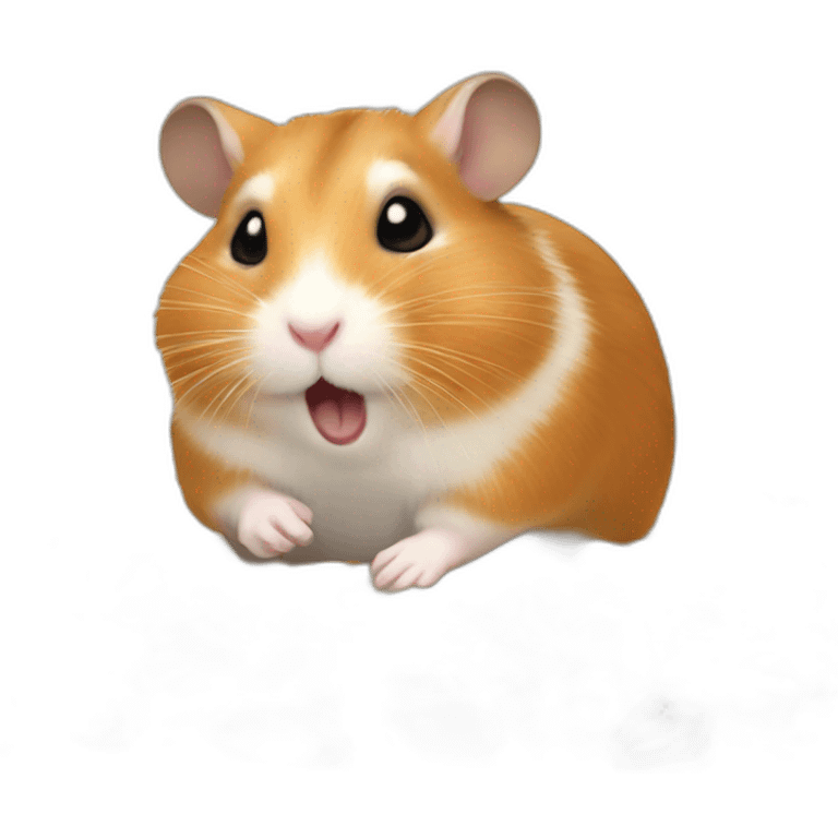 Hamster-eating-peanut emoji