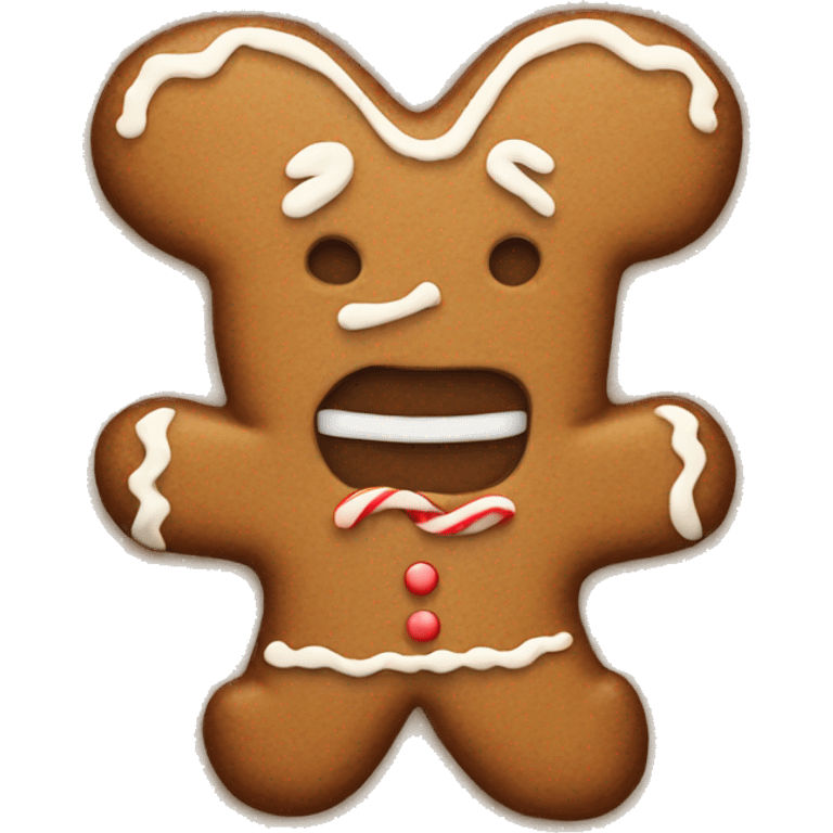 Gingerbread emoji