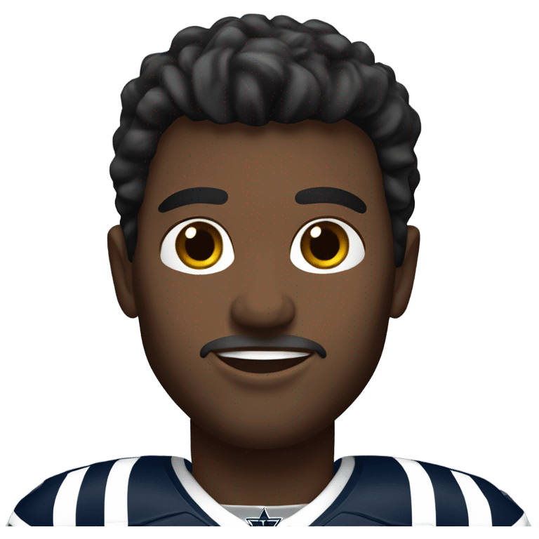 Dallas cowboys male brunette  emoji