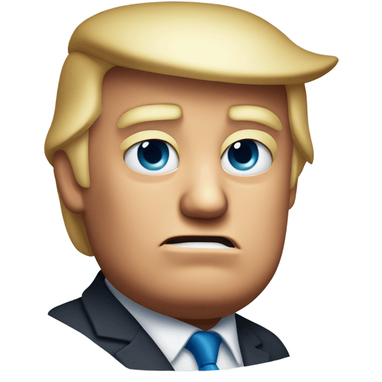 Trump does not approve emoji