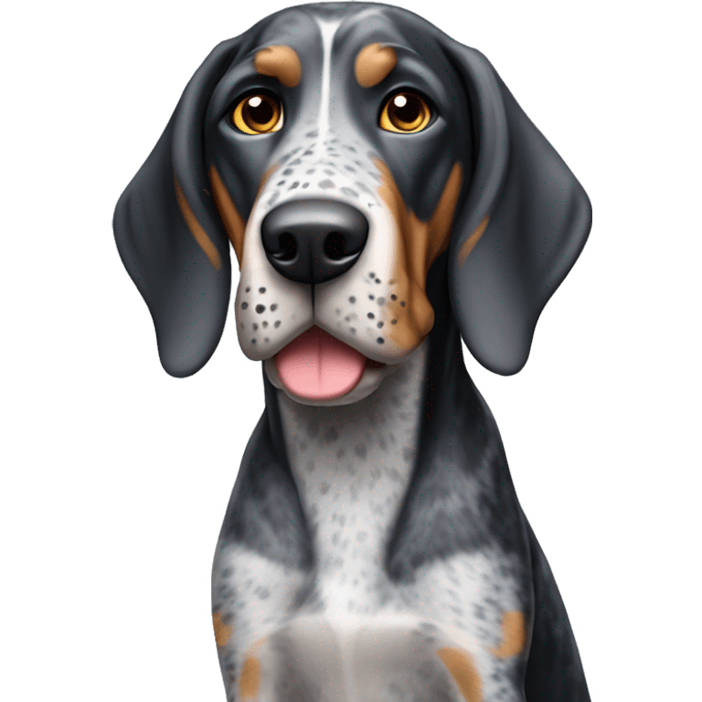 Bluetick coonhound emoji