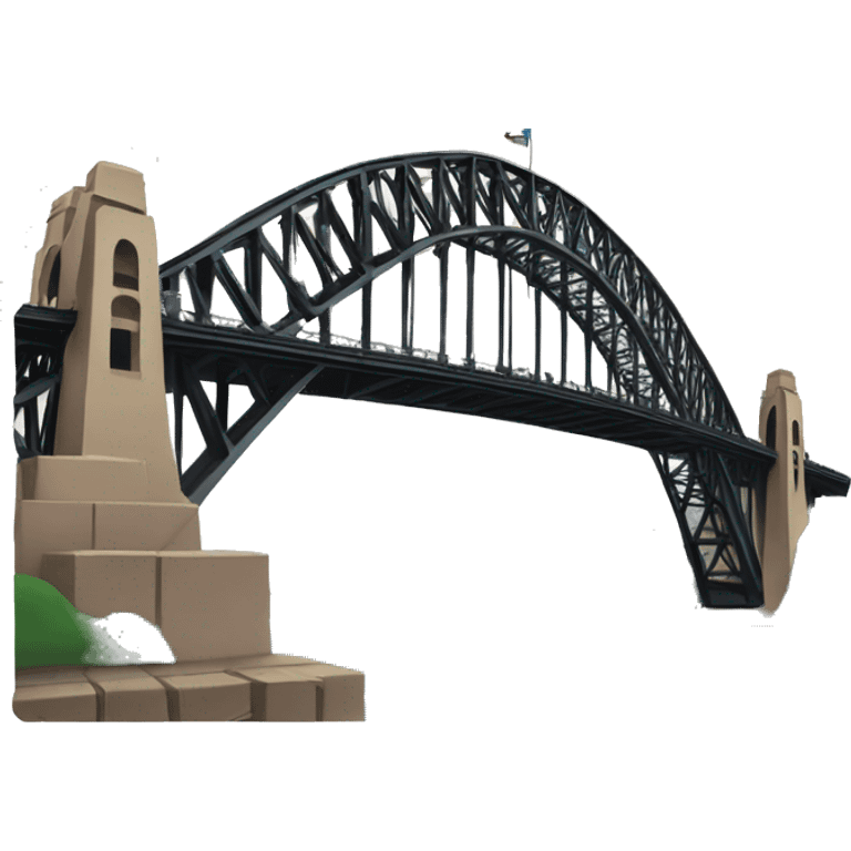 Sydney harbour bridge emoji