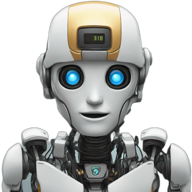 AI robo emoji