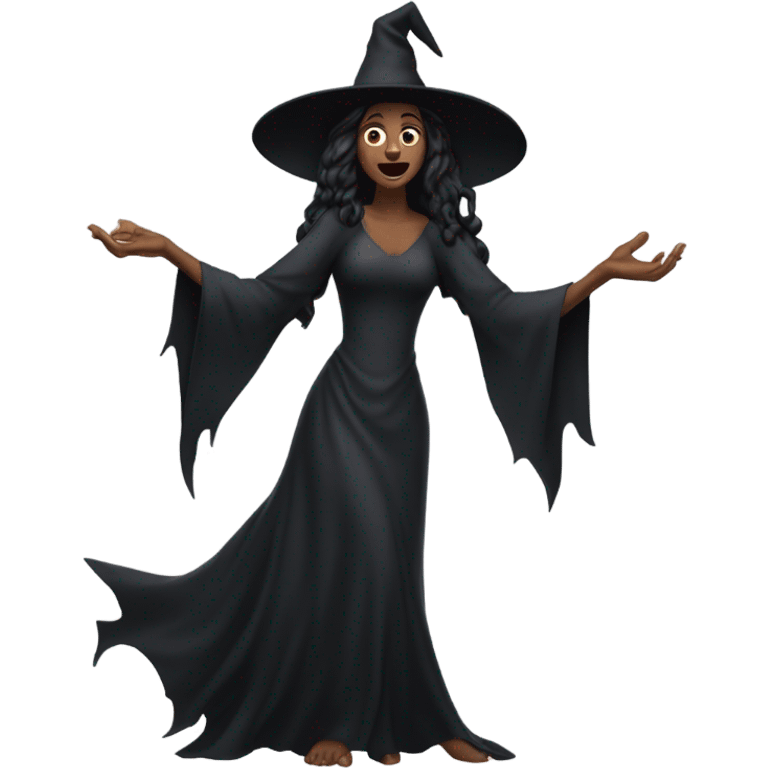 witch shrugs emoji