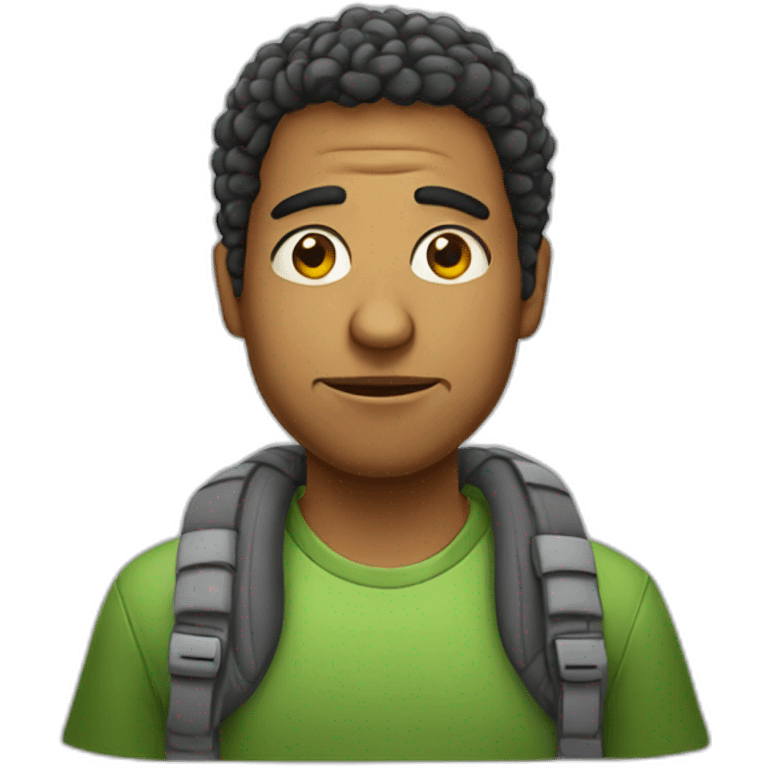 Brazilian poor guy emoji