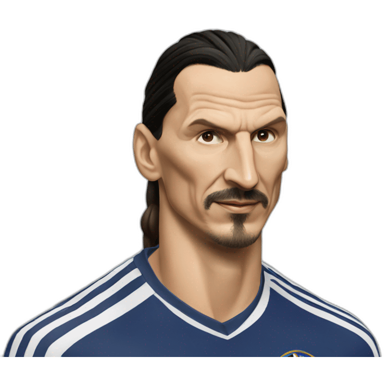 hyperrealistic Zlatan Ibrahimovic emoji