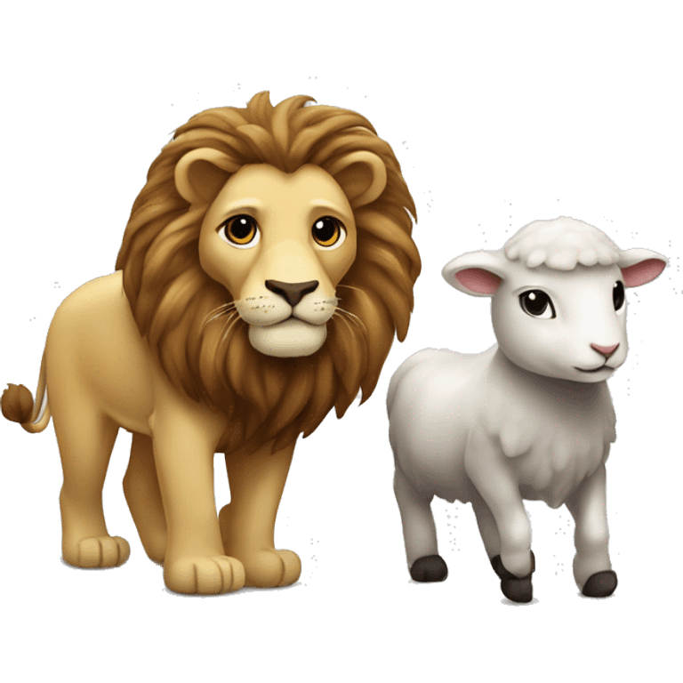 lion and the lamb emoji