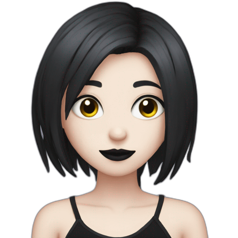 Goth E-girl emoji