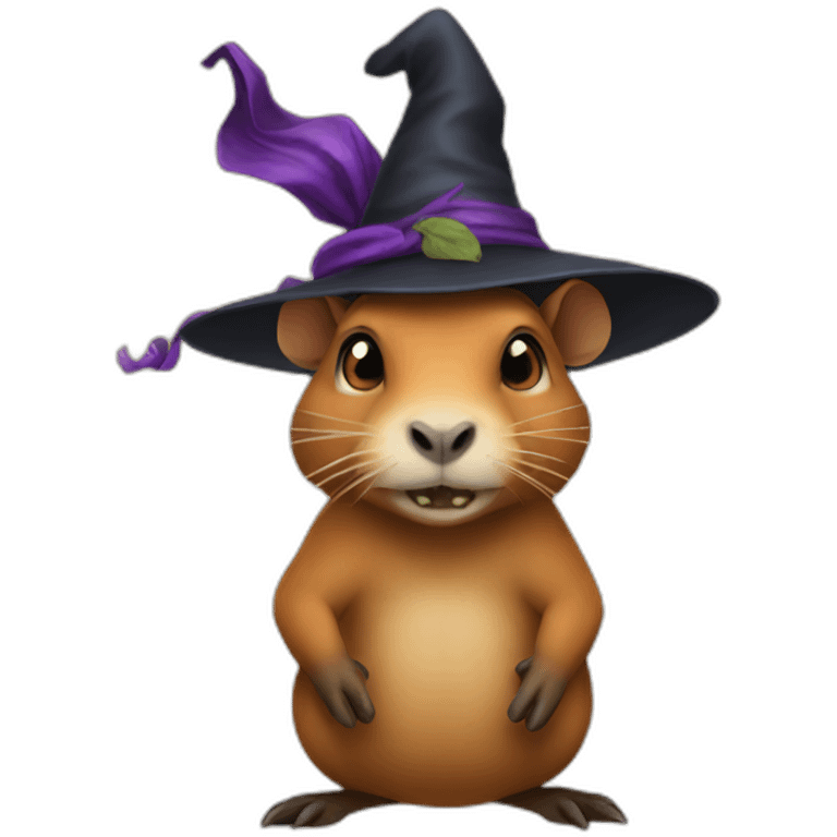 capyvara witch emoji