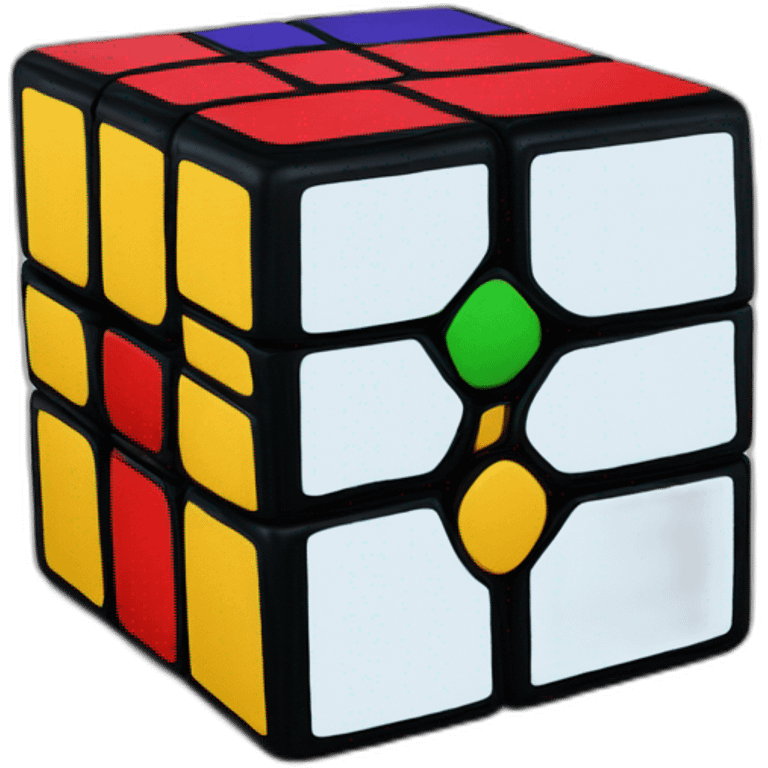 Rubiks cube emoji