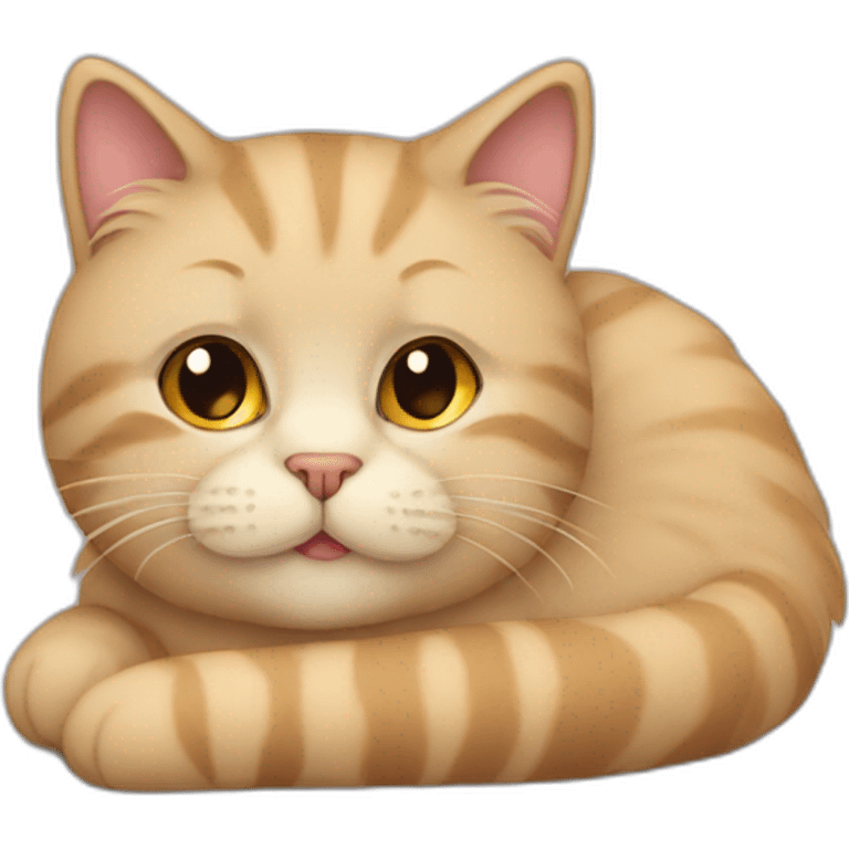 a-fluffy-beige-cat-curled-up-in-the- emoji