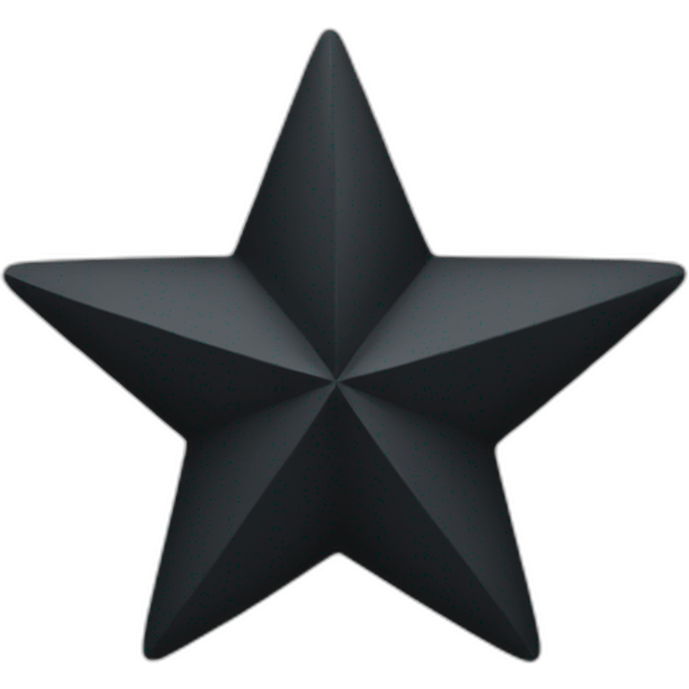 Black Star emoji