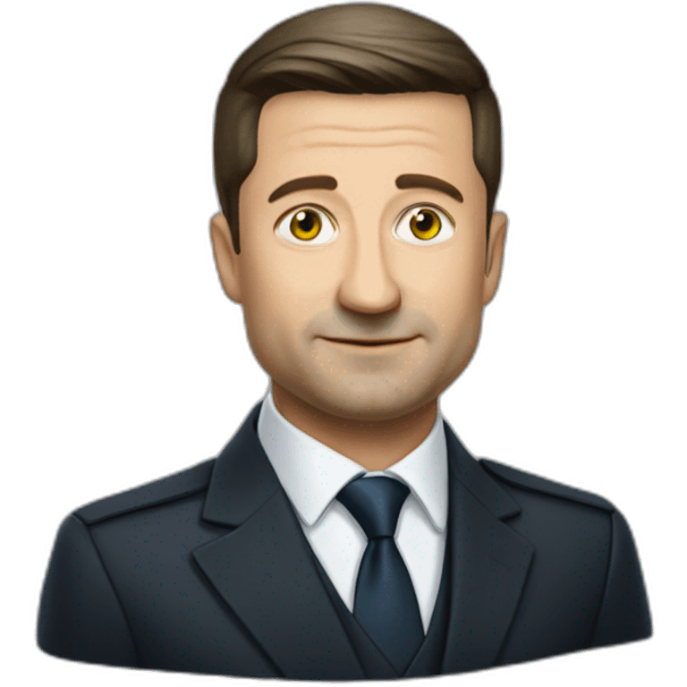 President Zelensky of Ukraine  emoji