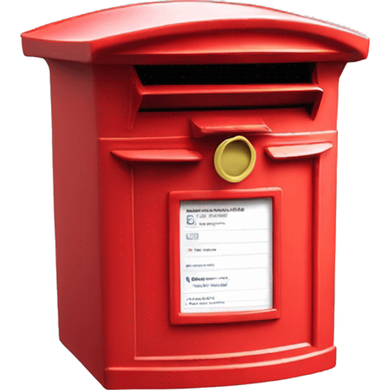 Royal Mail Postbox emoji