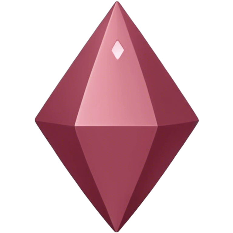 Light burgundy plumbob sims  emoji