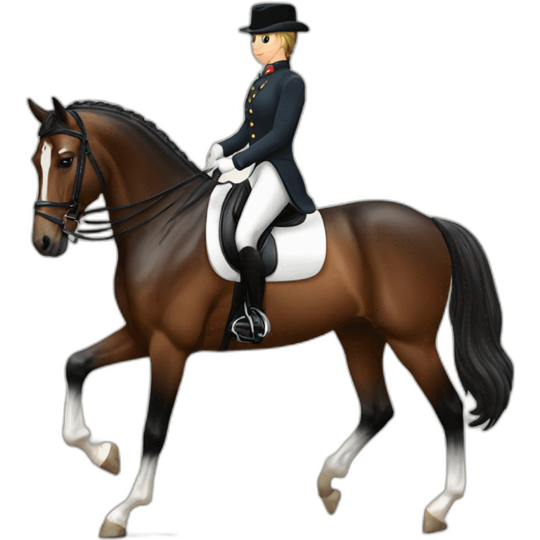 dressage horse emoji