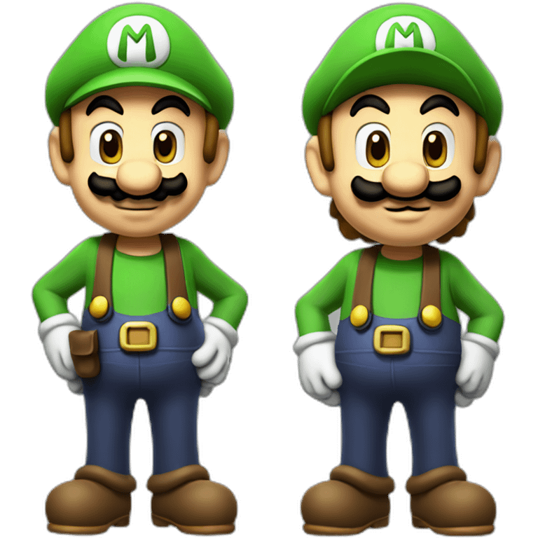 Mario et luigi emoji