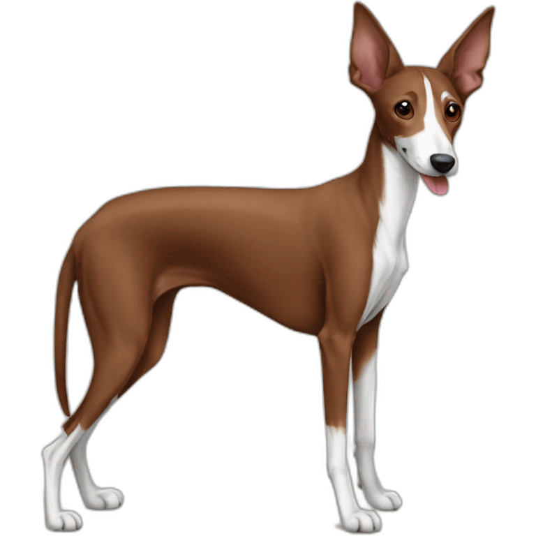 Podenco chocolate pies blancos emoji