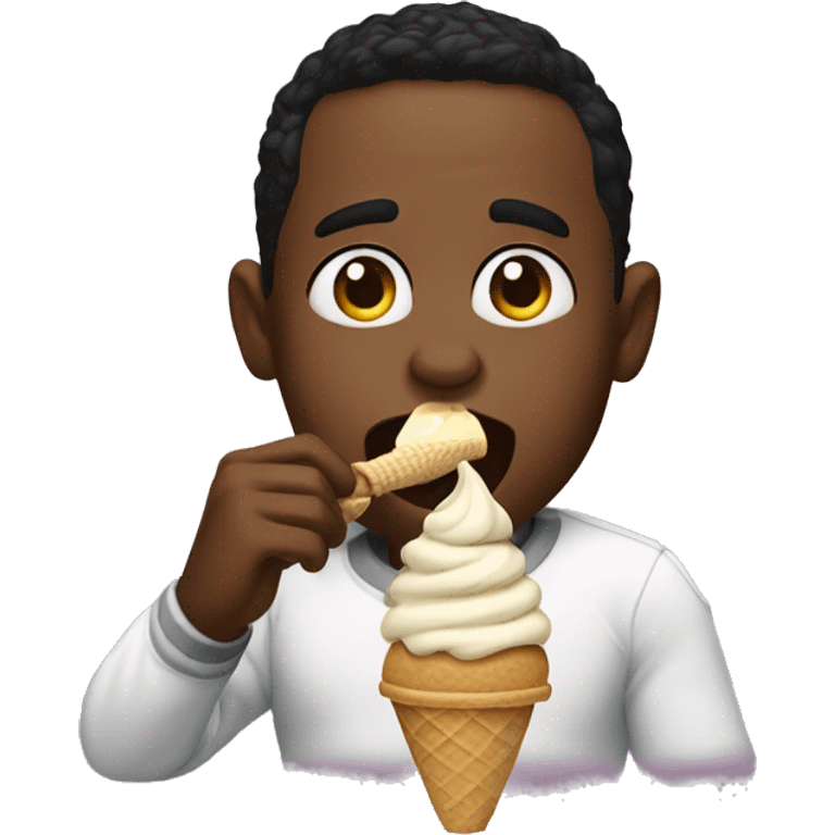 diddy licking ice cream emoji