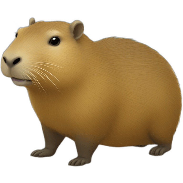 capybara on the beach emoji