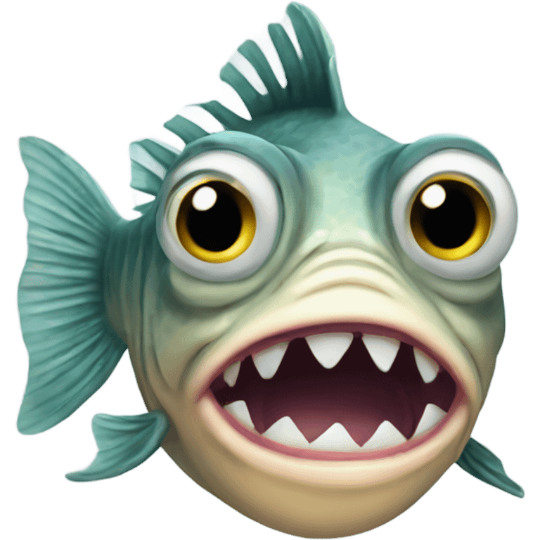 Ugly fish  emoji