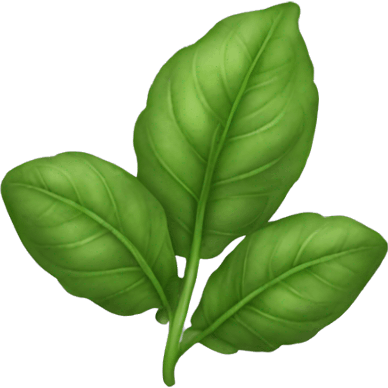 basil leaves emoji