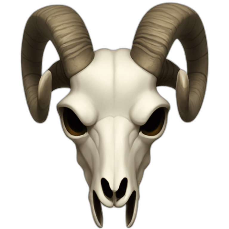 Ram skull emoji