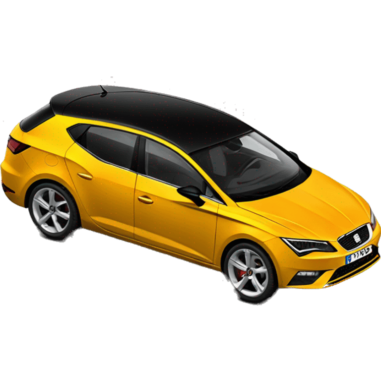 Seat leon black emoji