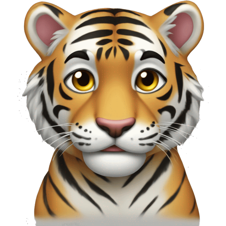 Tigre avec un slip   emoji