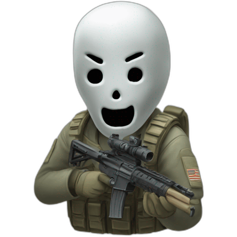 Ghost call of duty emoji