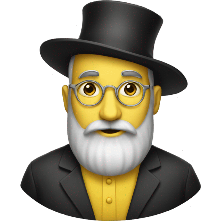 yellow rabbi emoji