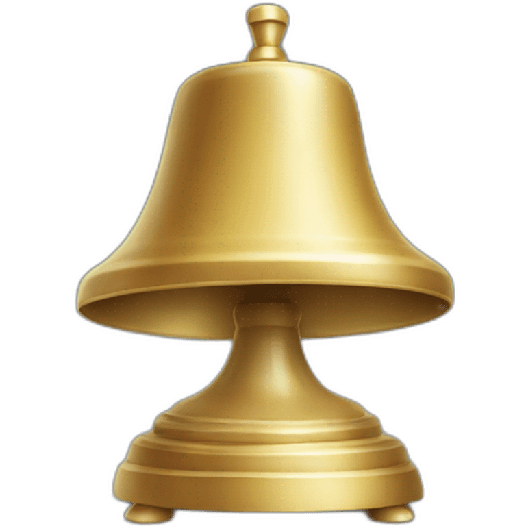 Table bell on a stand emoji