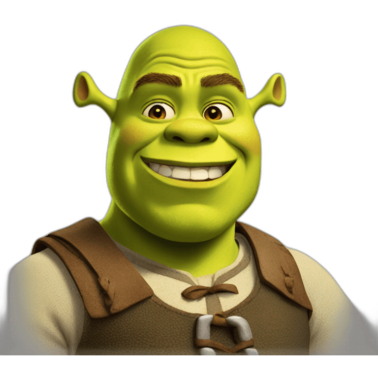 Shrek jaune emoji