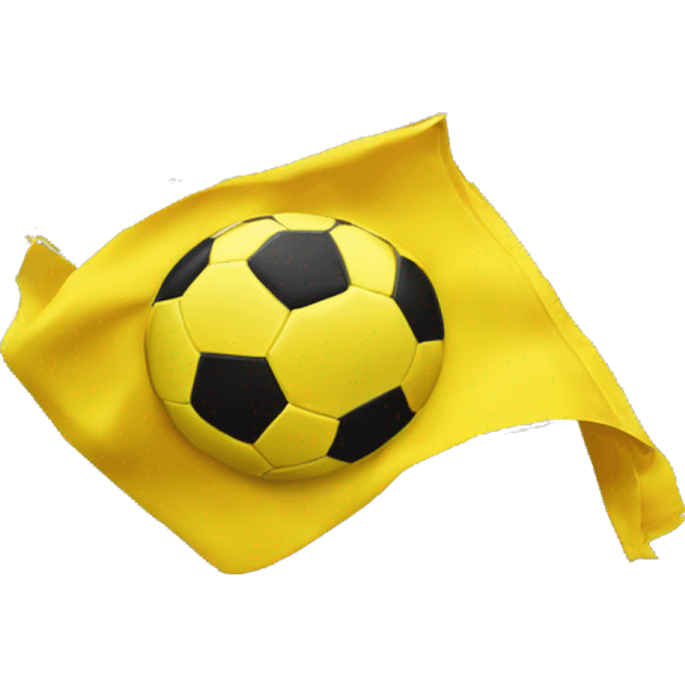 football penalty flag emoji