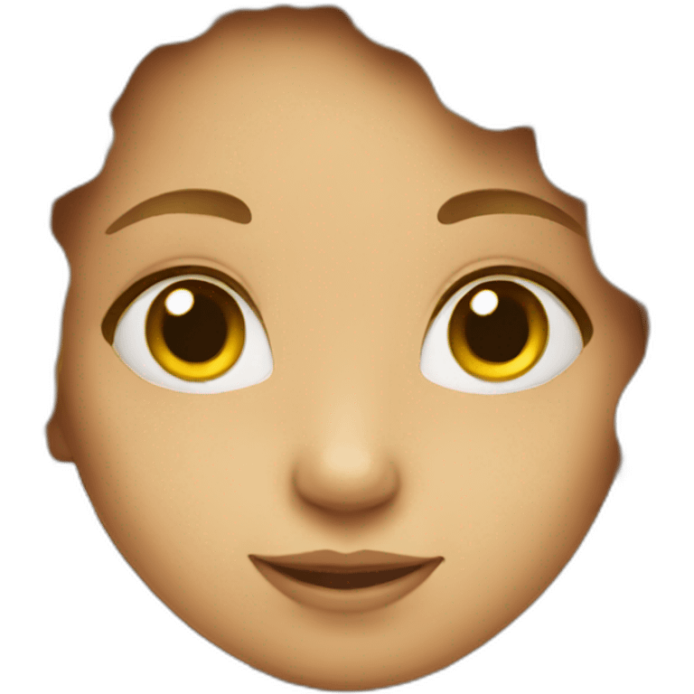 Girl in emoji