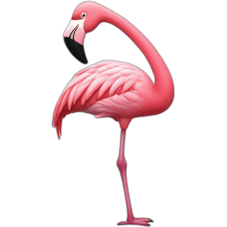 cool flamingo emoji