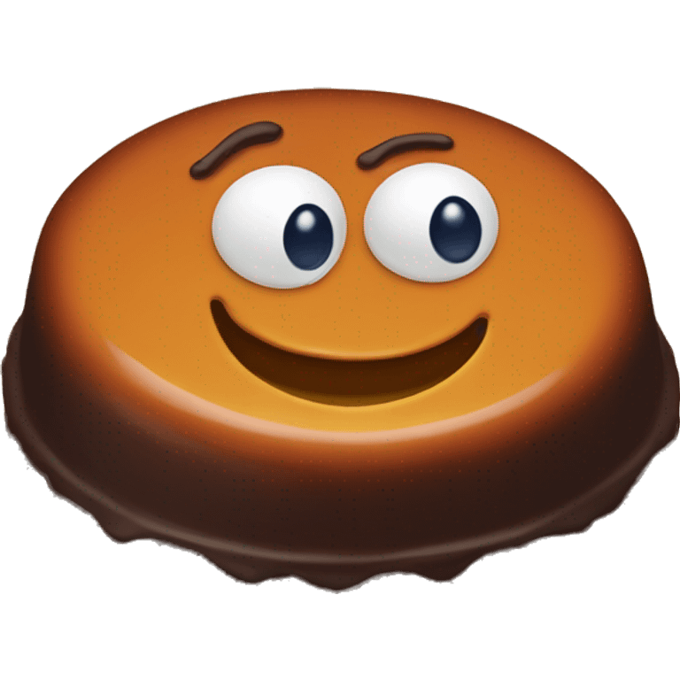 Jaffa cake emoji