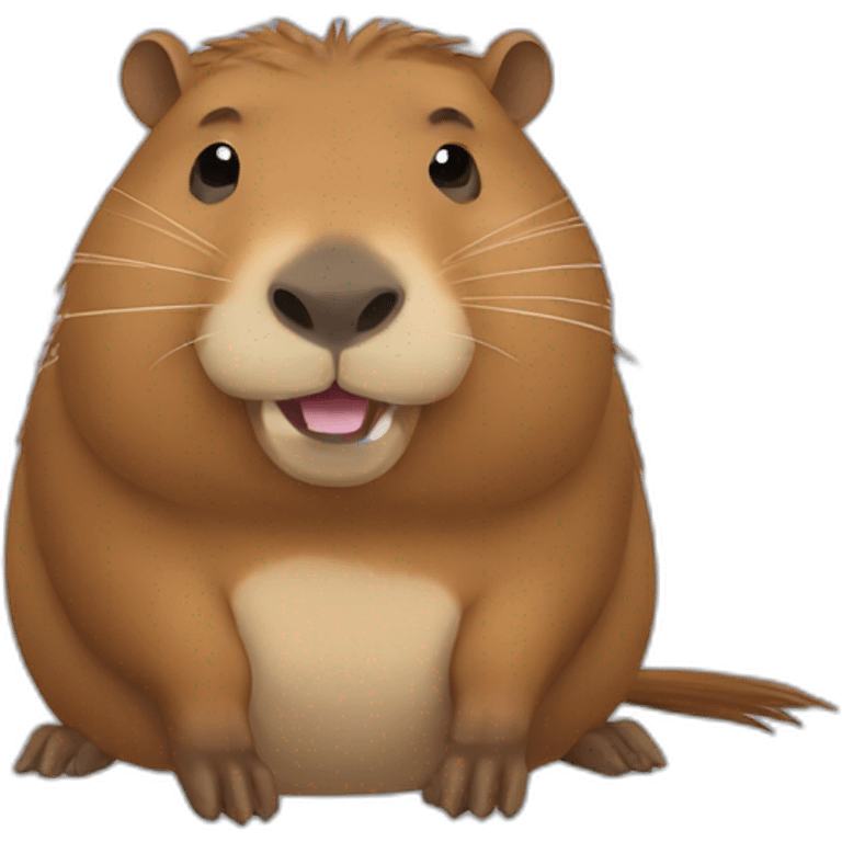 Capybara emoji