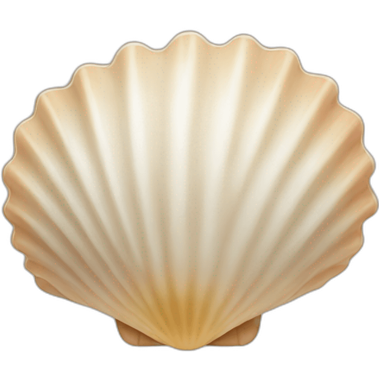 seashell outline emoji