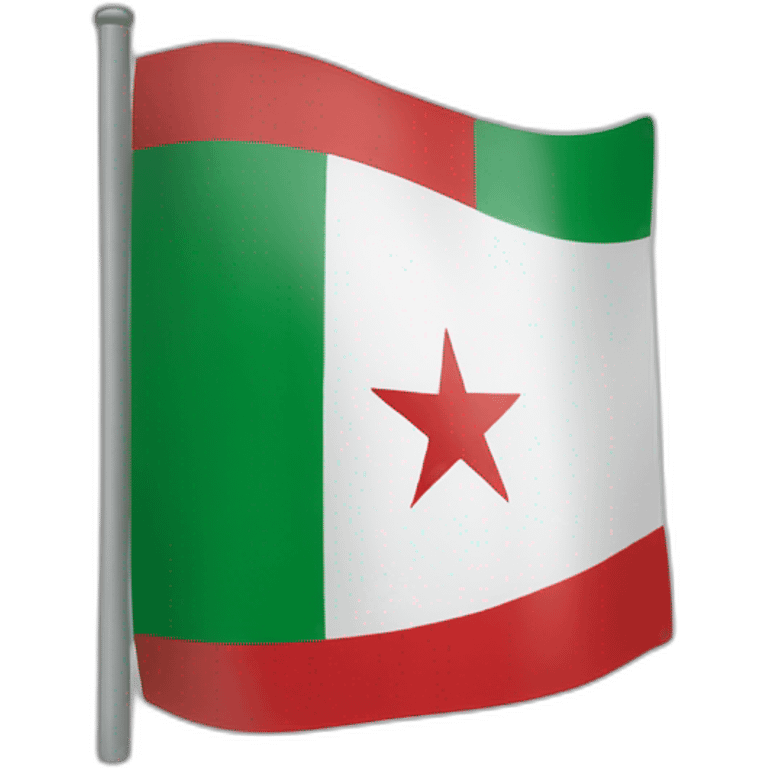 Algerian flag emoji