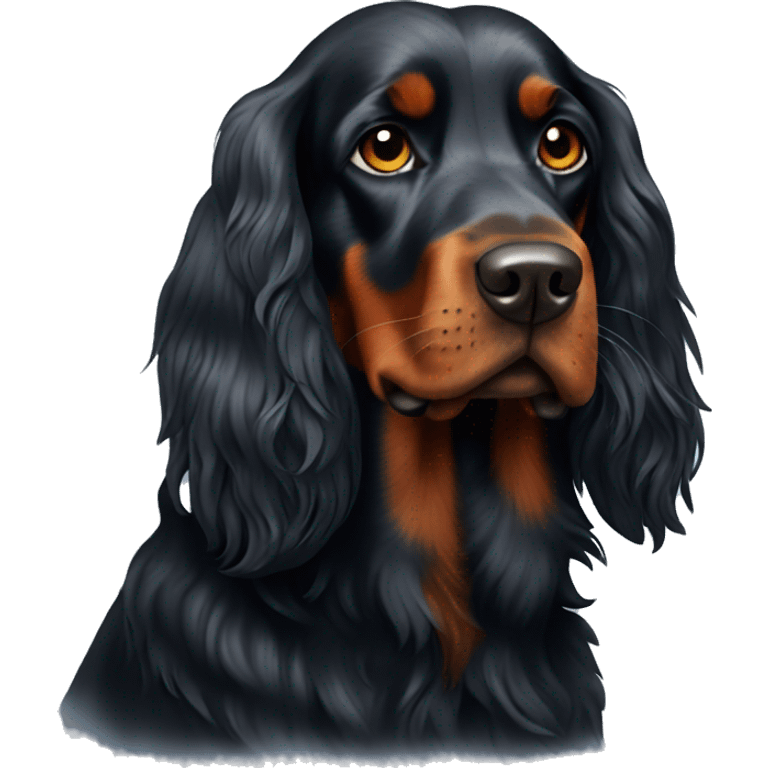 Gordon setter  emoji