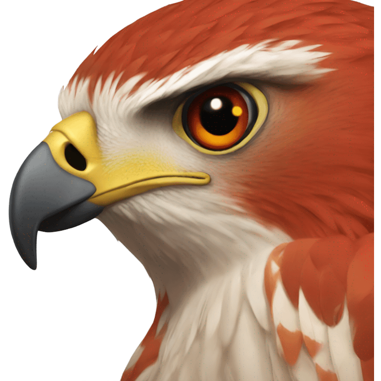 Red Hawk emoji