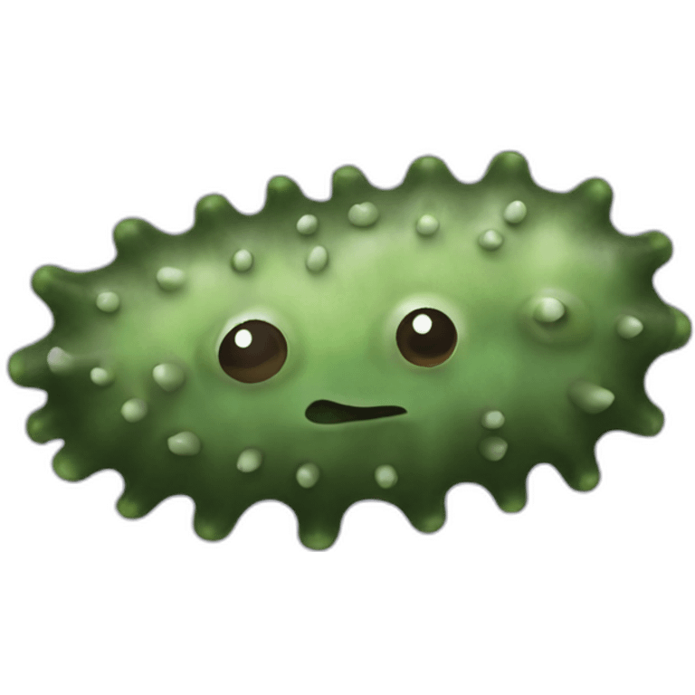 Sea cucumber emoji