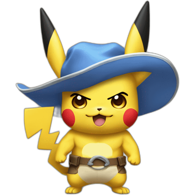 Muscle pikachu emoji