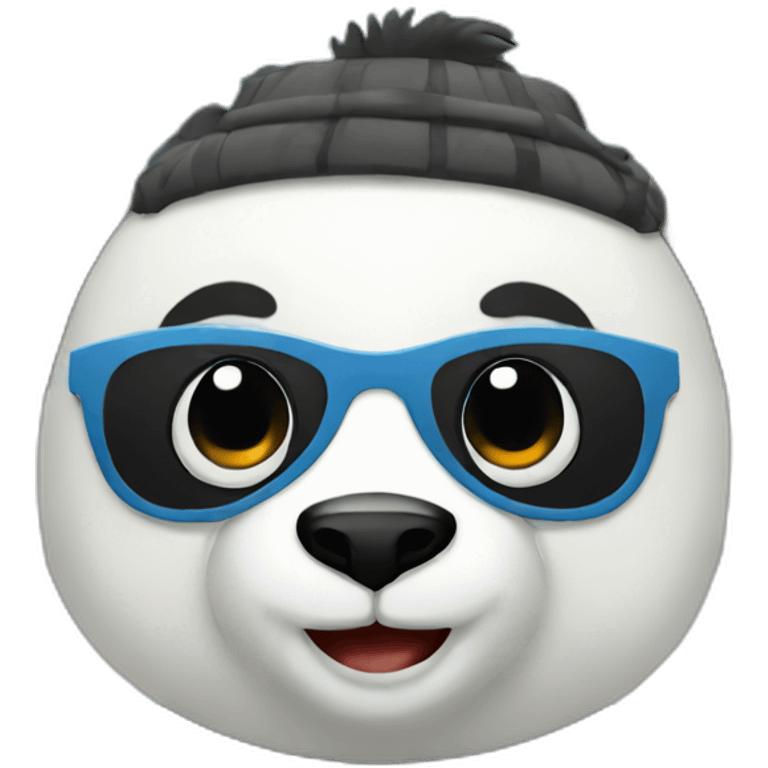 vacation panda emoji