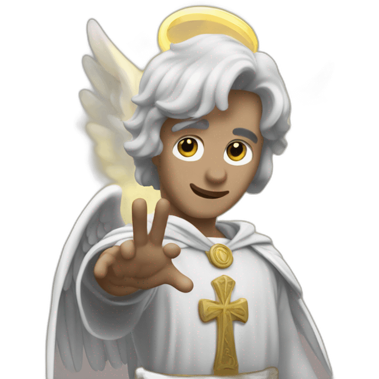 Supernatural archangel Gabriel finger snap emoji