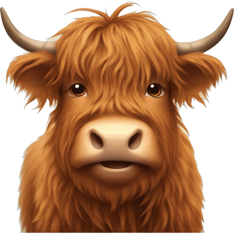 Highland cow emoji