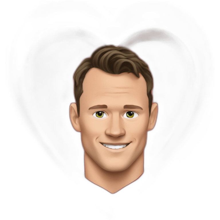 Jonathan Toews inside a heart emoji