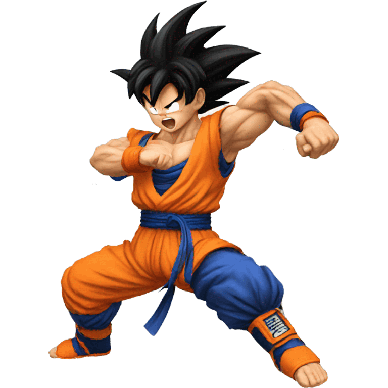 goku fighting emoji