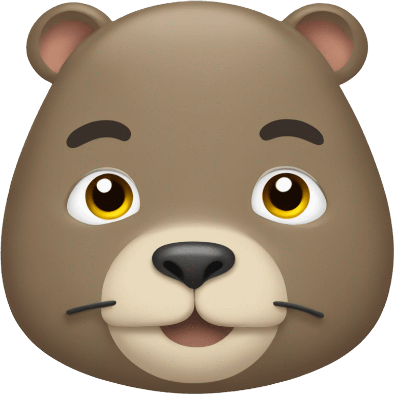 baby aikido groundhog emoji